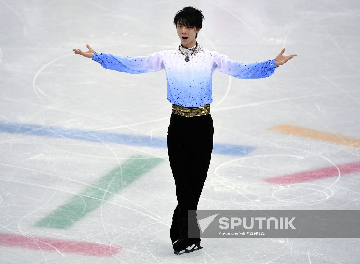 2018 Winter Olympics. Figure skating. Men. Short program