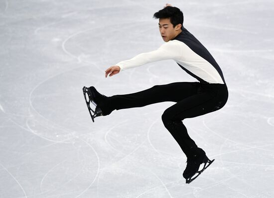 2018 Winter Olympics. Figure skating. Men. Short program