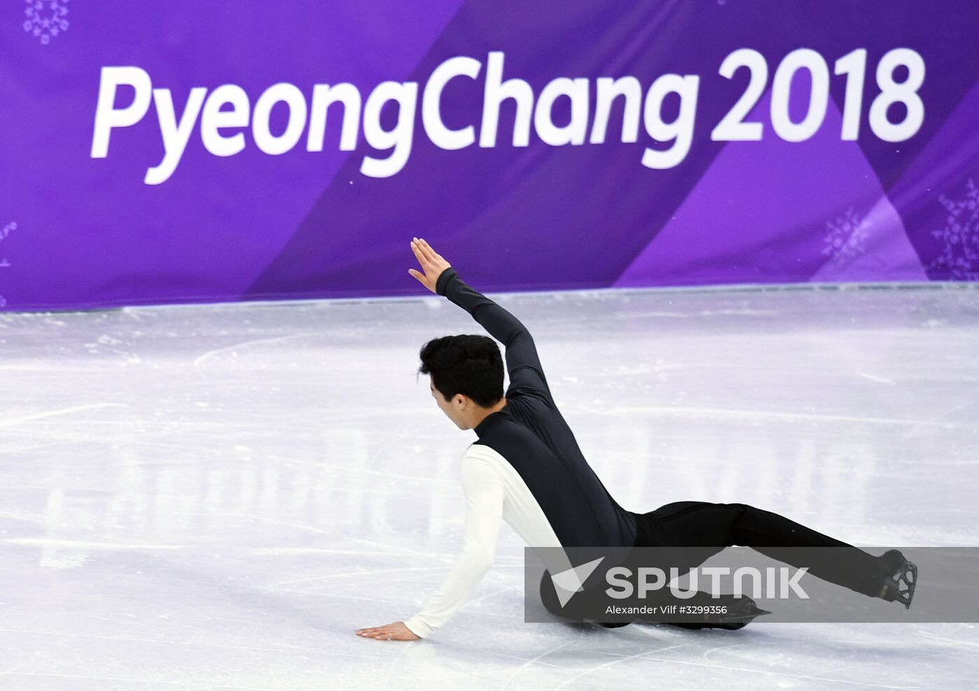 2018 Winter Olympics. Figure skating. Men. Short program