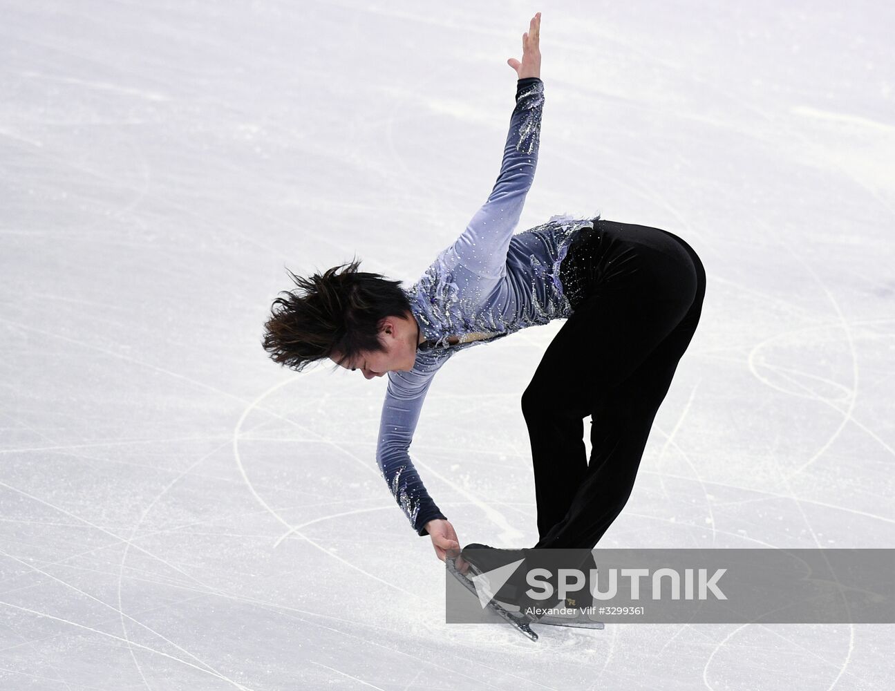 2018 Winter Olympics. Figure skating. Men. Short program