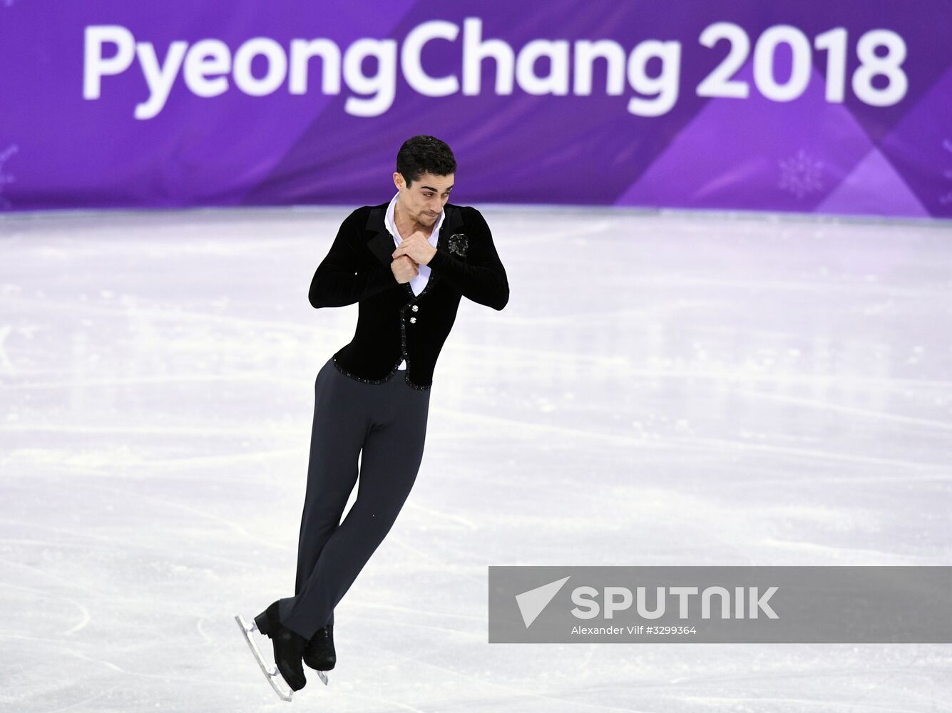 2018 Winter Olympics. Figure skating. Men. Short program