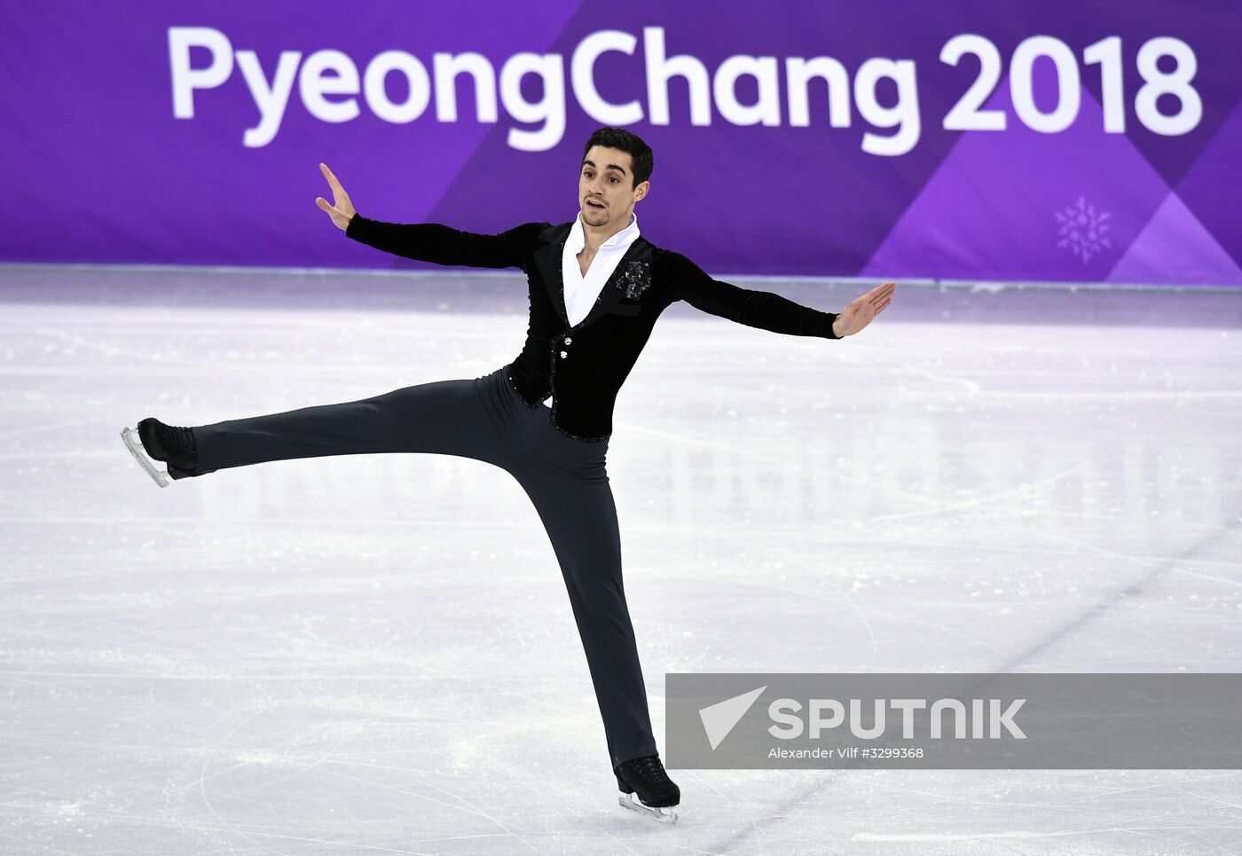 2018 Winter Olympics. Figure skating. Men. Short program