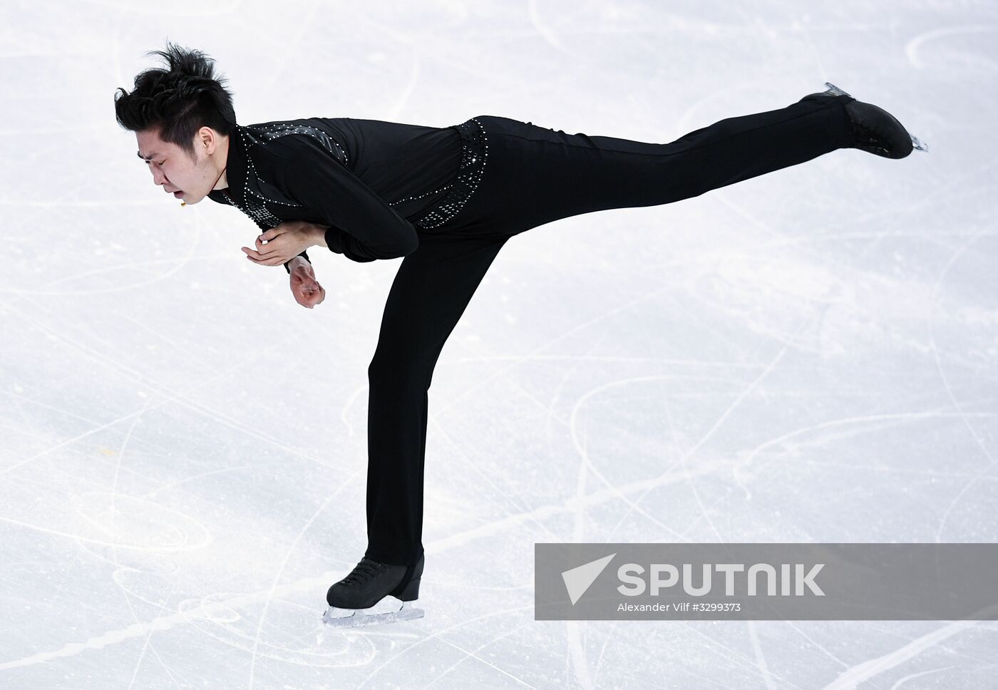 2018 Winter Olympics. Figure skating. Men. Short program