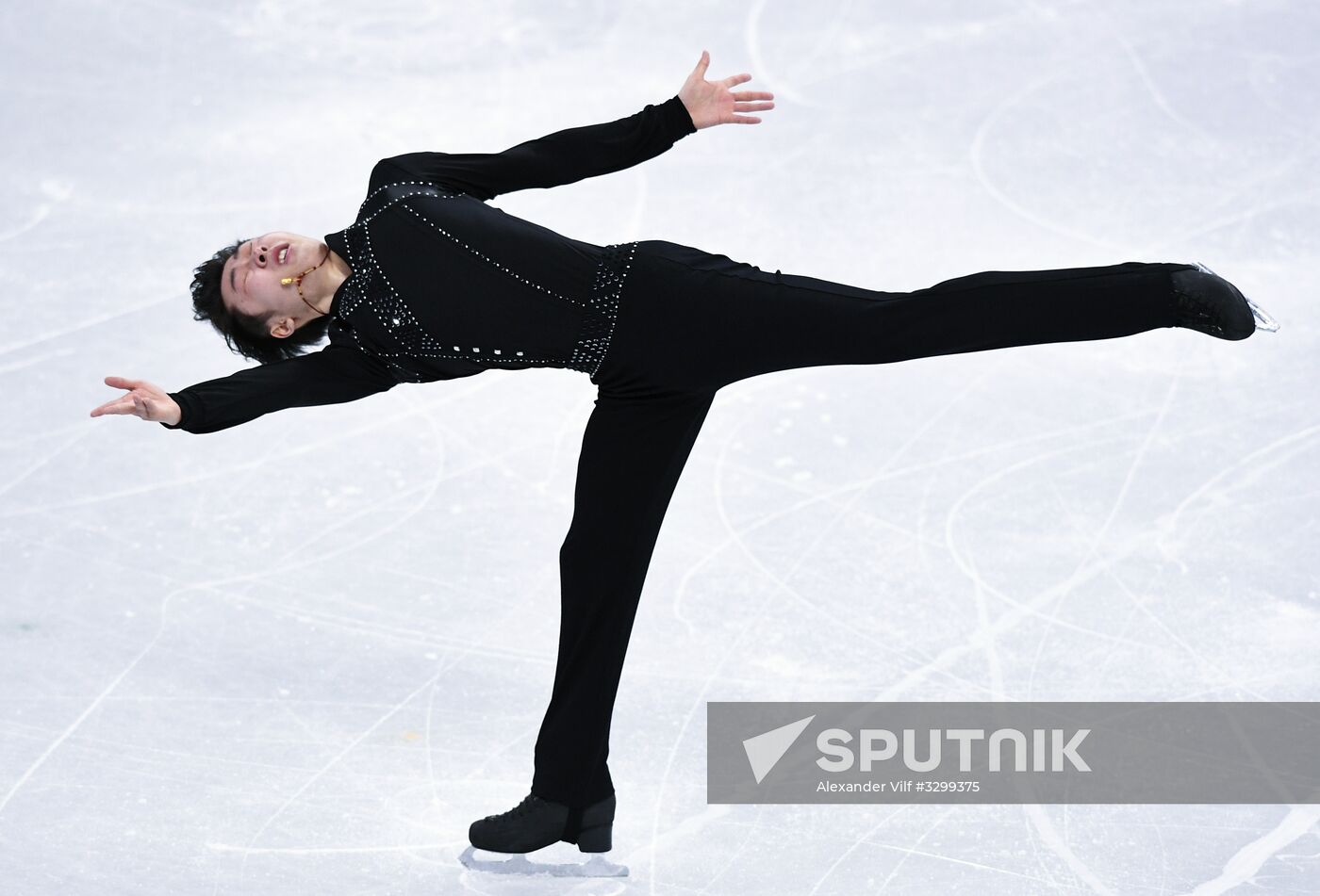 2018 Winter Olympics. Figure skating. Men. Short program