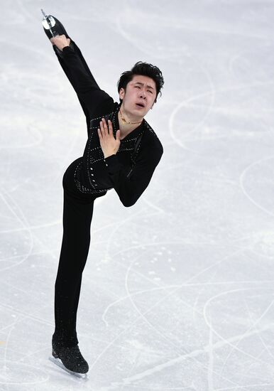 2018 Winter Olympics. Figure skating. Men. Short program