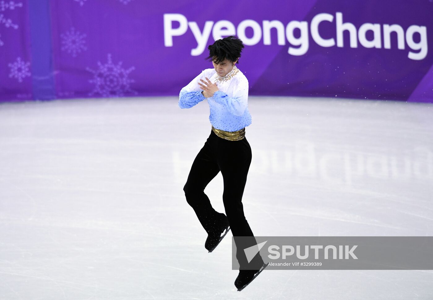 2018 Winter Olympics. Figure skating. Men. Short program