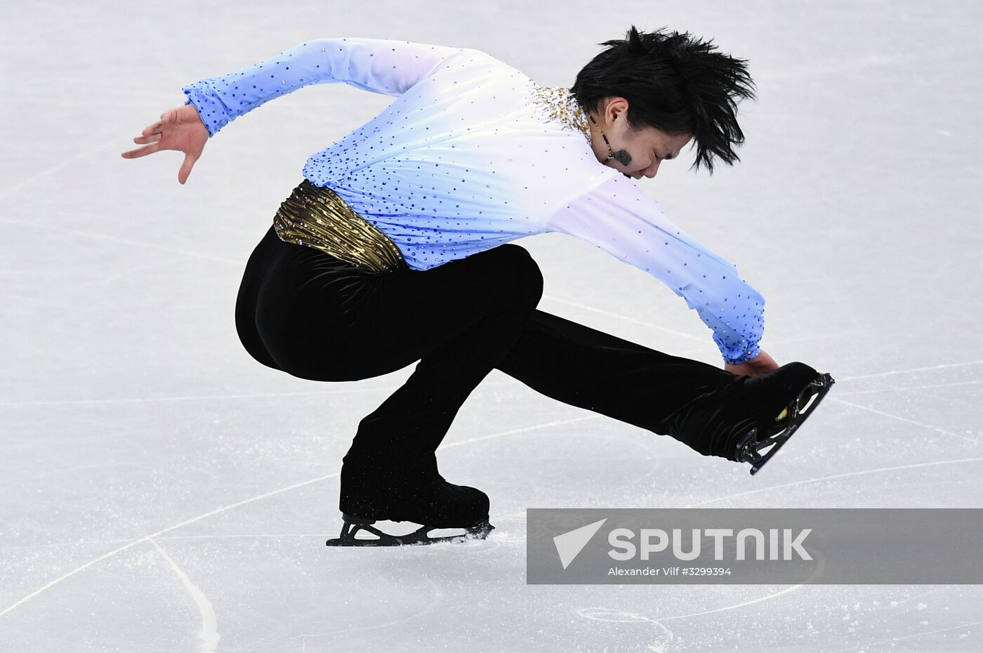 2018 Winter Olympics. Figure skating. Men. Short program