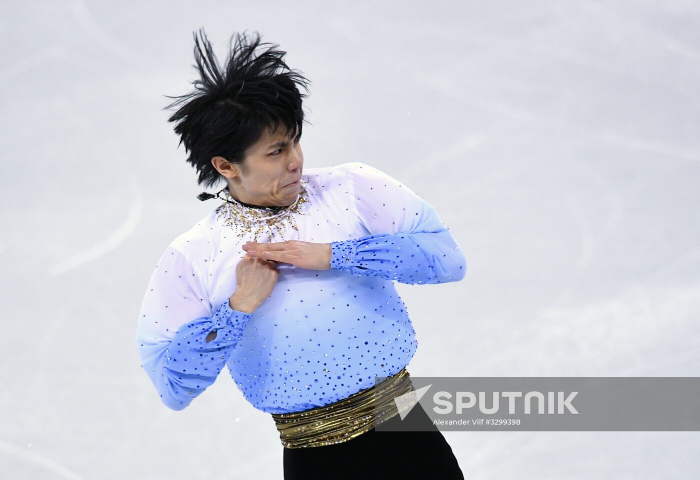 2018 Winter Olympics. Figure skating. Men. Short program