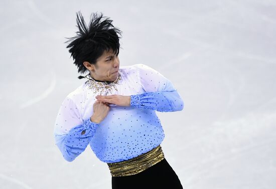 2018 Winter Olympics. Figure skating. Men. Short program