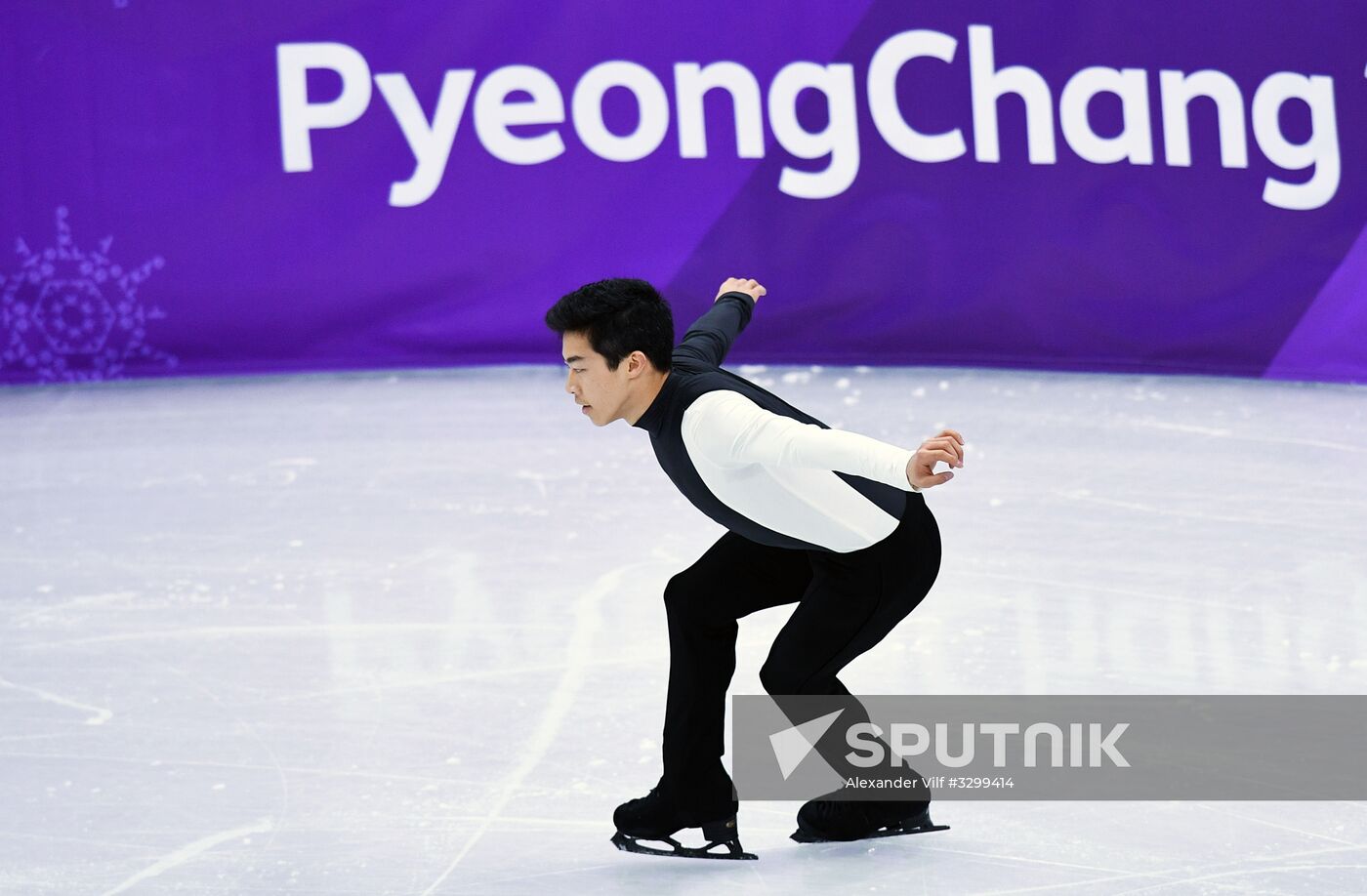 2018 Winter Olympics. Figure skating. Men. Short program