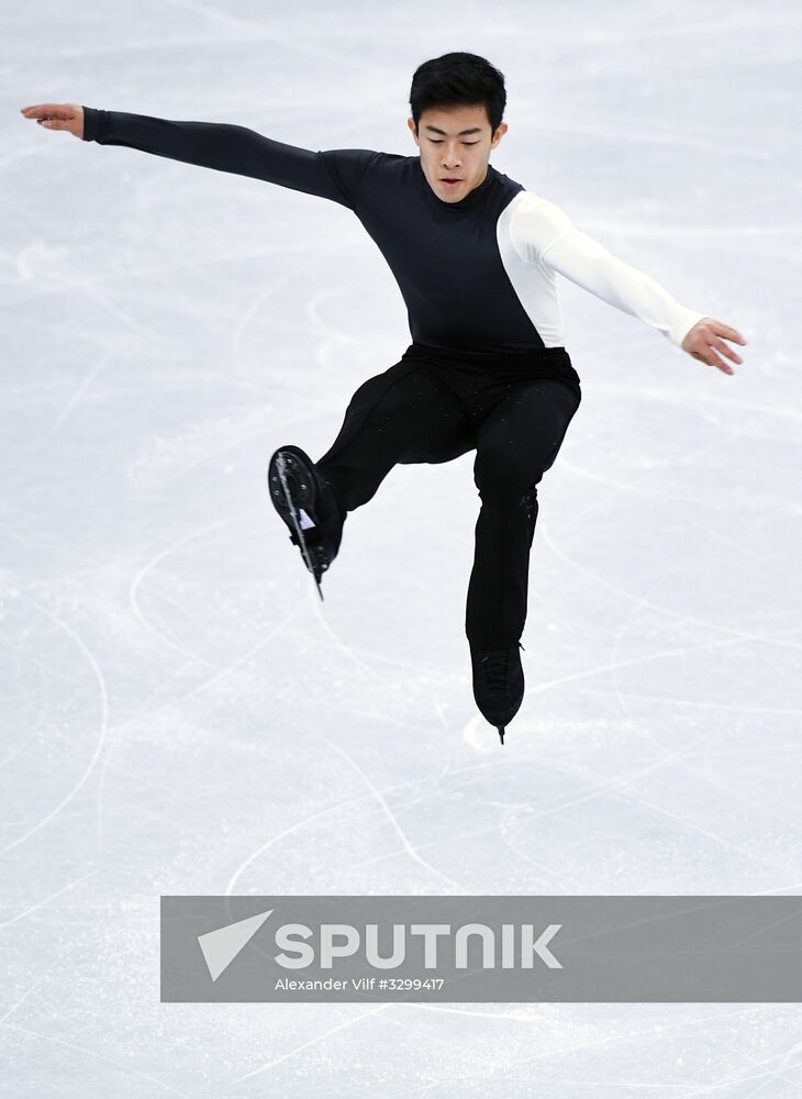 2018 Winter Olympics. Figure skating. Men. Short program