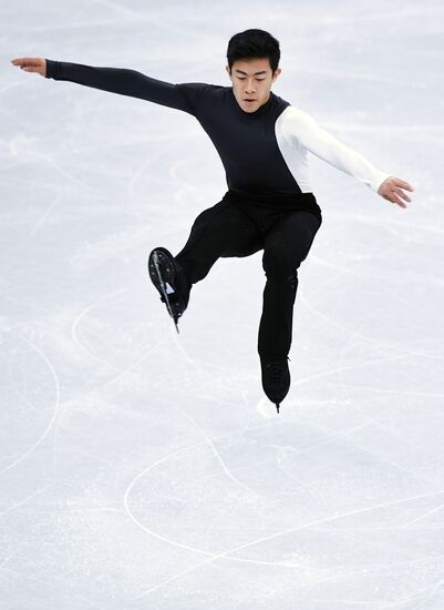 2018 Winter Olympics. Figure skating. Men. Short program