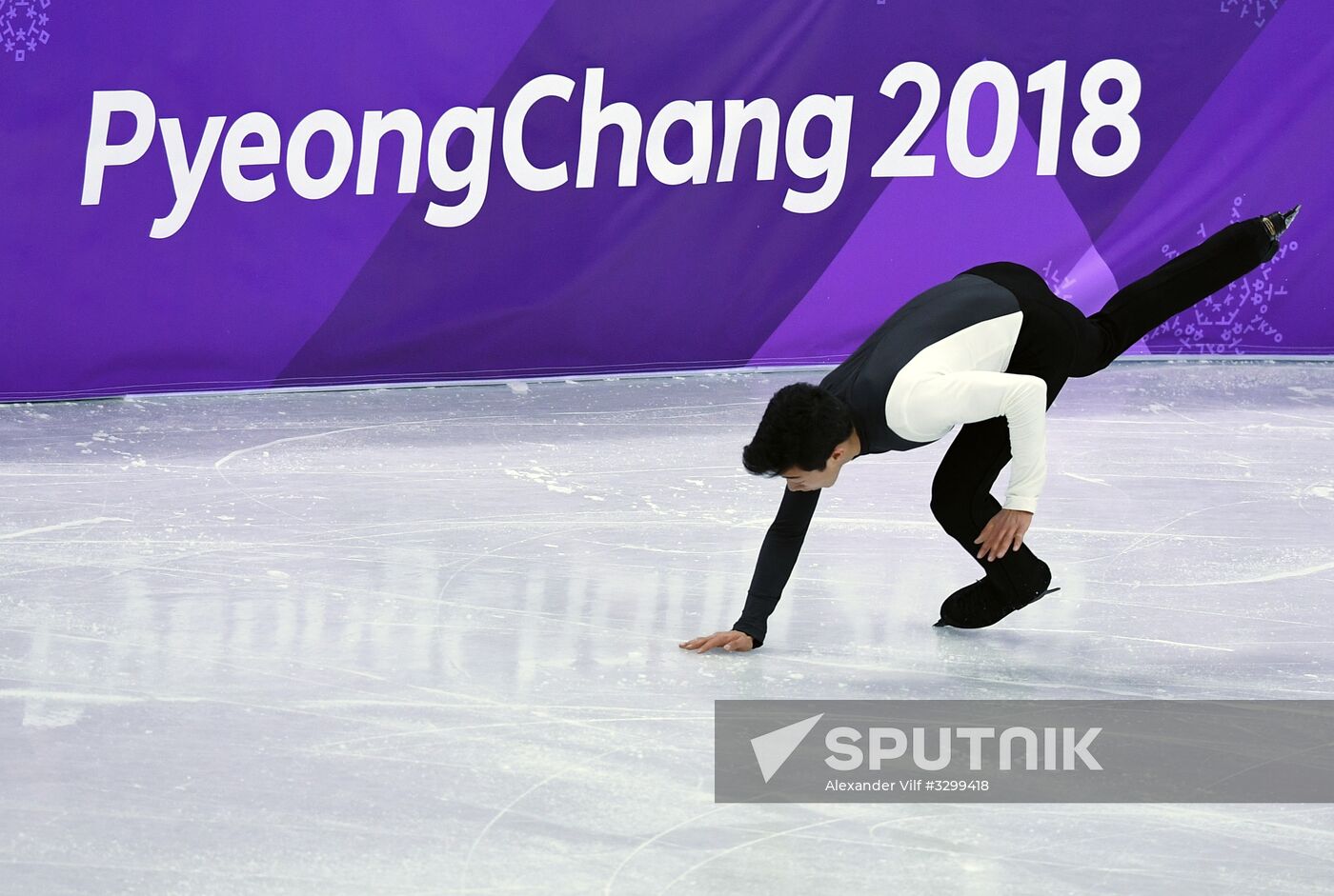 2018 Winter Olympics. Figure skating. Men. Short program