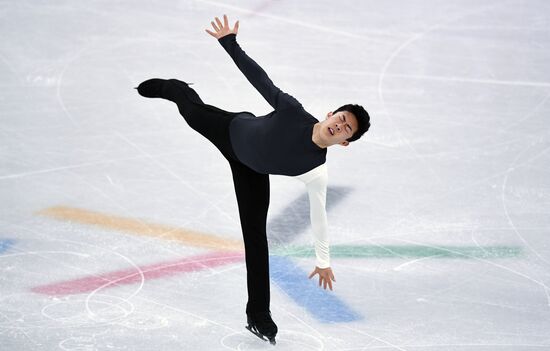 2018 Winter Olympics. Figure skating. Men. Short program