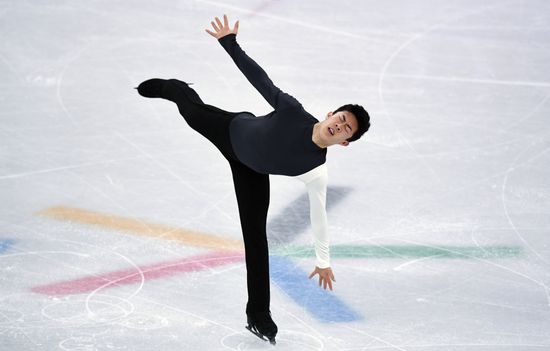 2018 Winter Olympics. Figure skating. Men. Short program