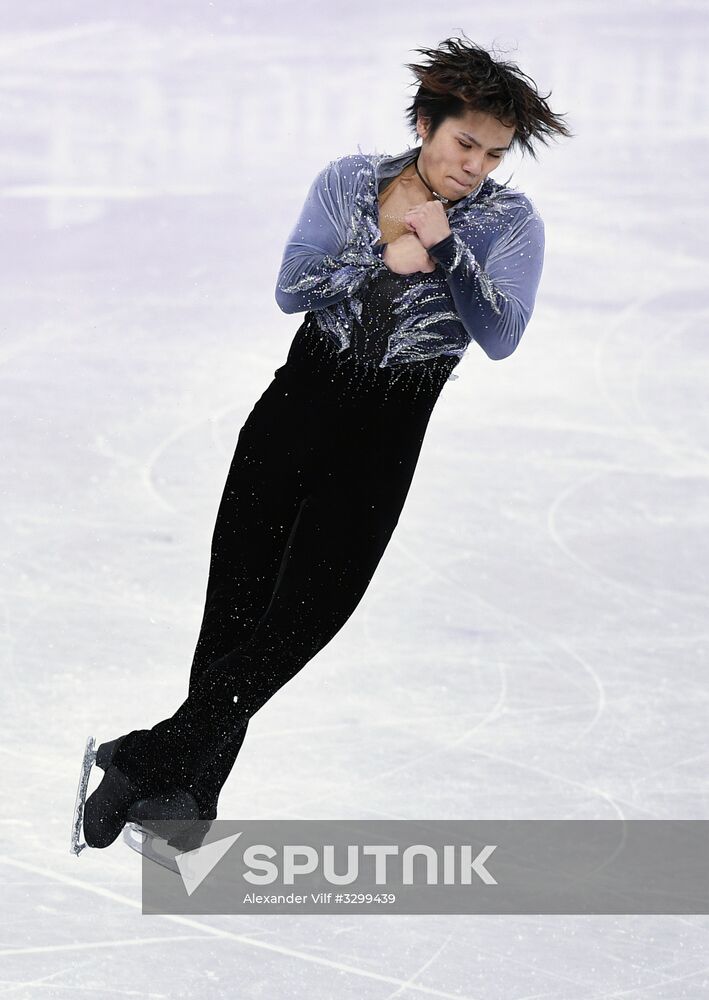 2018 Winter Olympics. Figure skating. Men. Short program