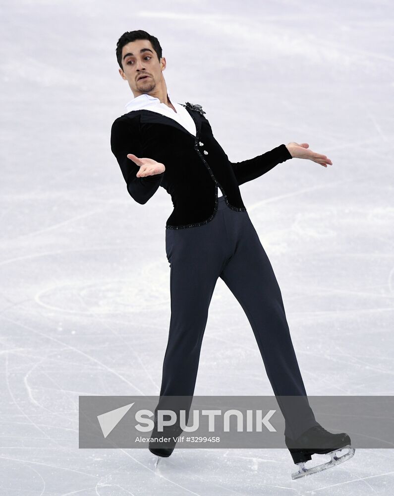 2018 Winter Olympics. Figure Skating. Men. Short Program