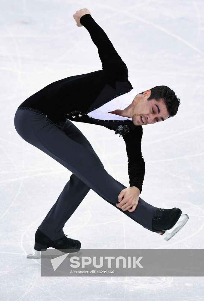 2018 Winter Olympics. Figure Skating. Men. Short Program