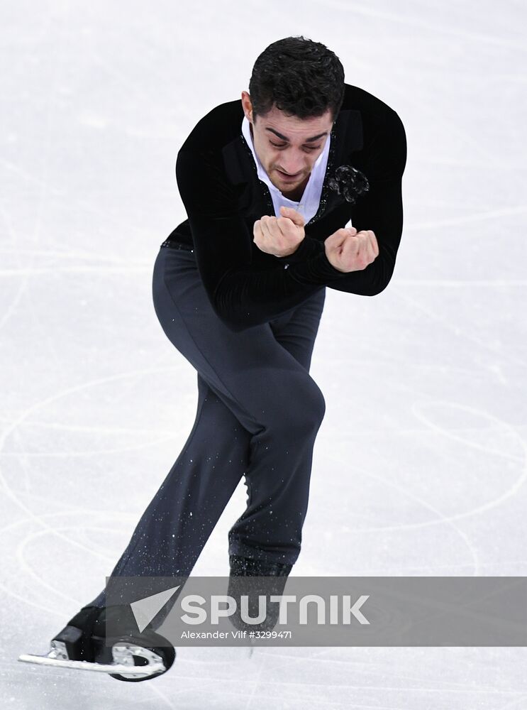 2018 Winter Olympics. Figure Skating. Men. Short Program