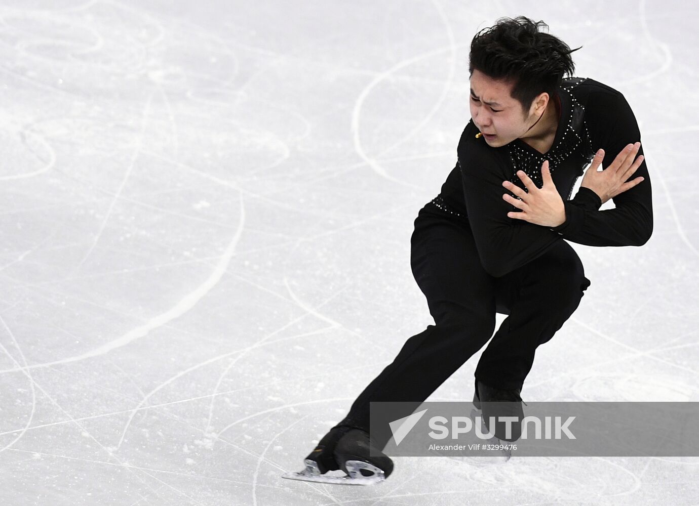 2018 Winter Olympics. Figure Skating. Men. Short Program