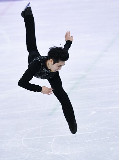 2018 Winter Olympics. Figure Skating. Men. Short Program