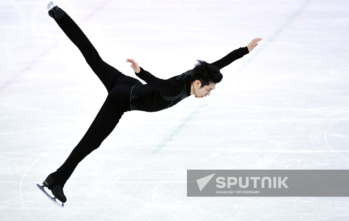 2018 Winter Olympics. Figure Skating. Men. Short Program