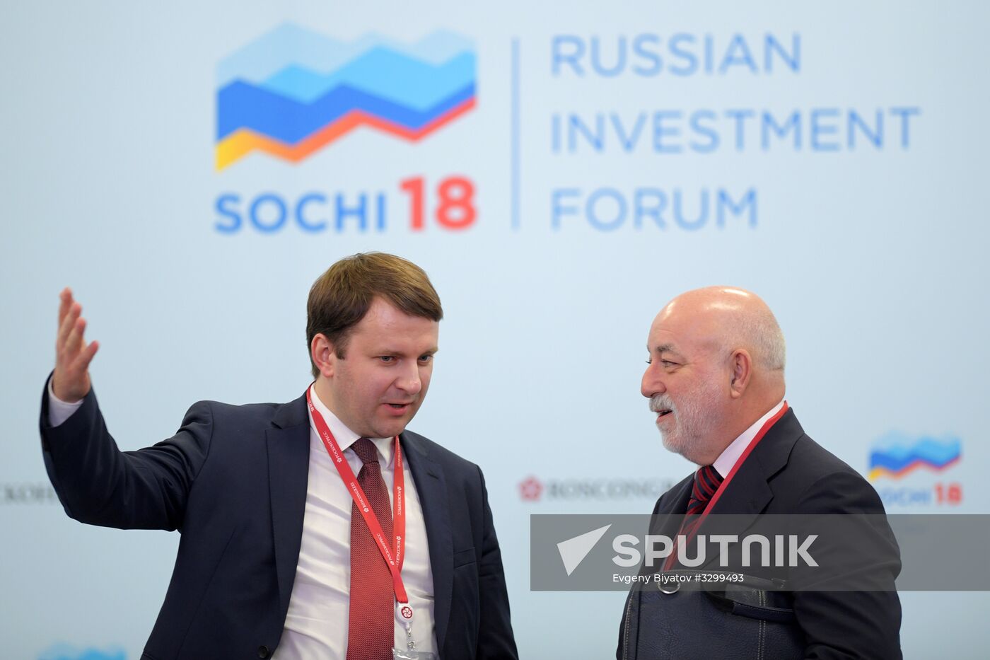 Russian Investment Forum in Sochi. Day one