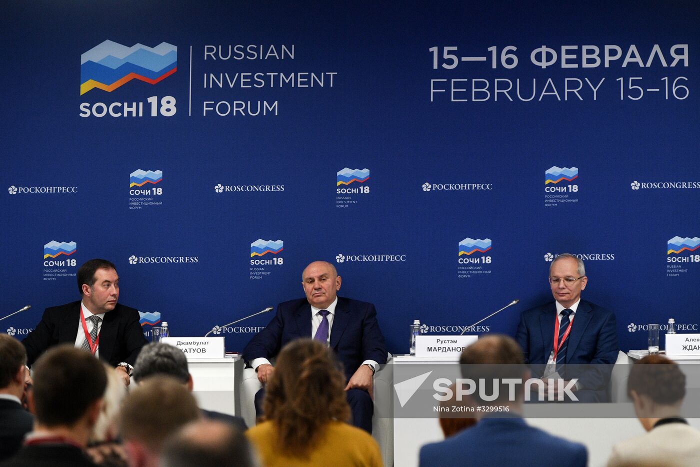 Russian Investment Forum in Sochi. Day two