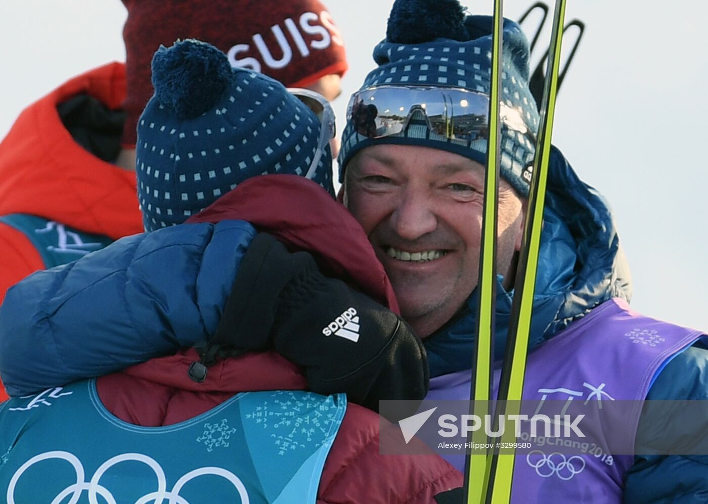 2018 Winter Olympics. Cross-country skiing. Men. 15 km. Freestyle