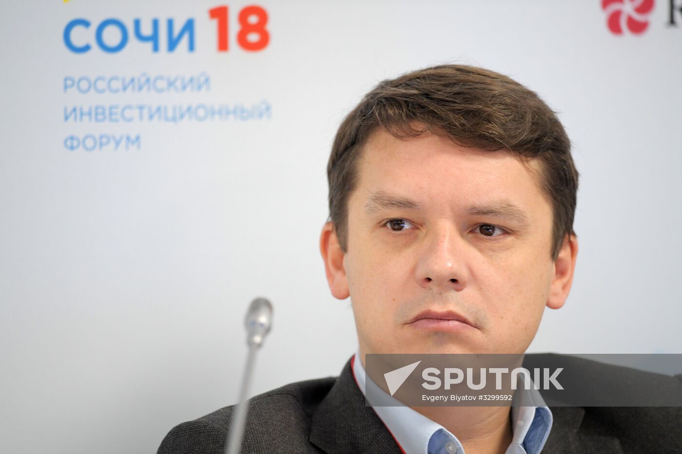 Russian Investment Forum in Sochi. Day one