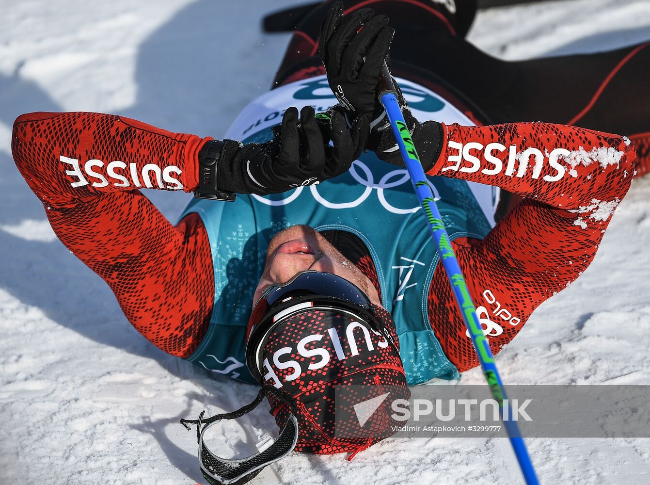 2018 Winter Olympics. Cross-country skiing. Men. 15 km. Freestyle