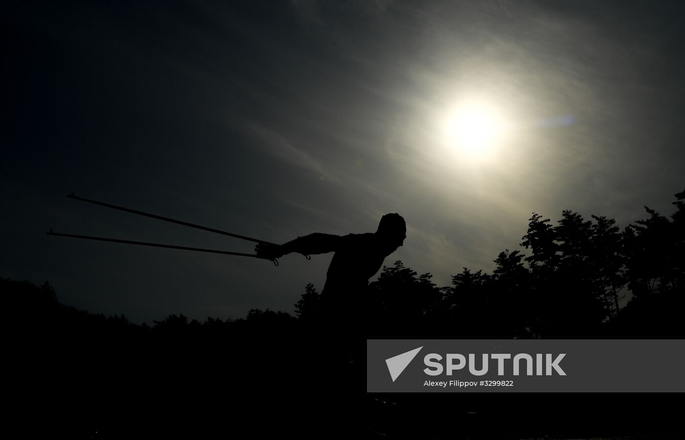 2018 Winter Olympics. Cross-country skiing. Men. 15 km. Freestyle