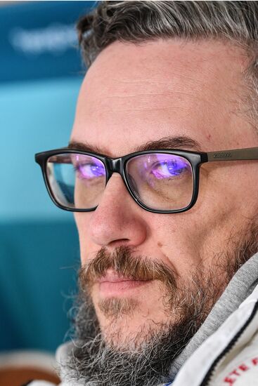 2018 Winter Olympics. Curling. Women. Sweden vs Russia