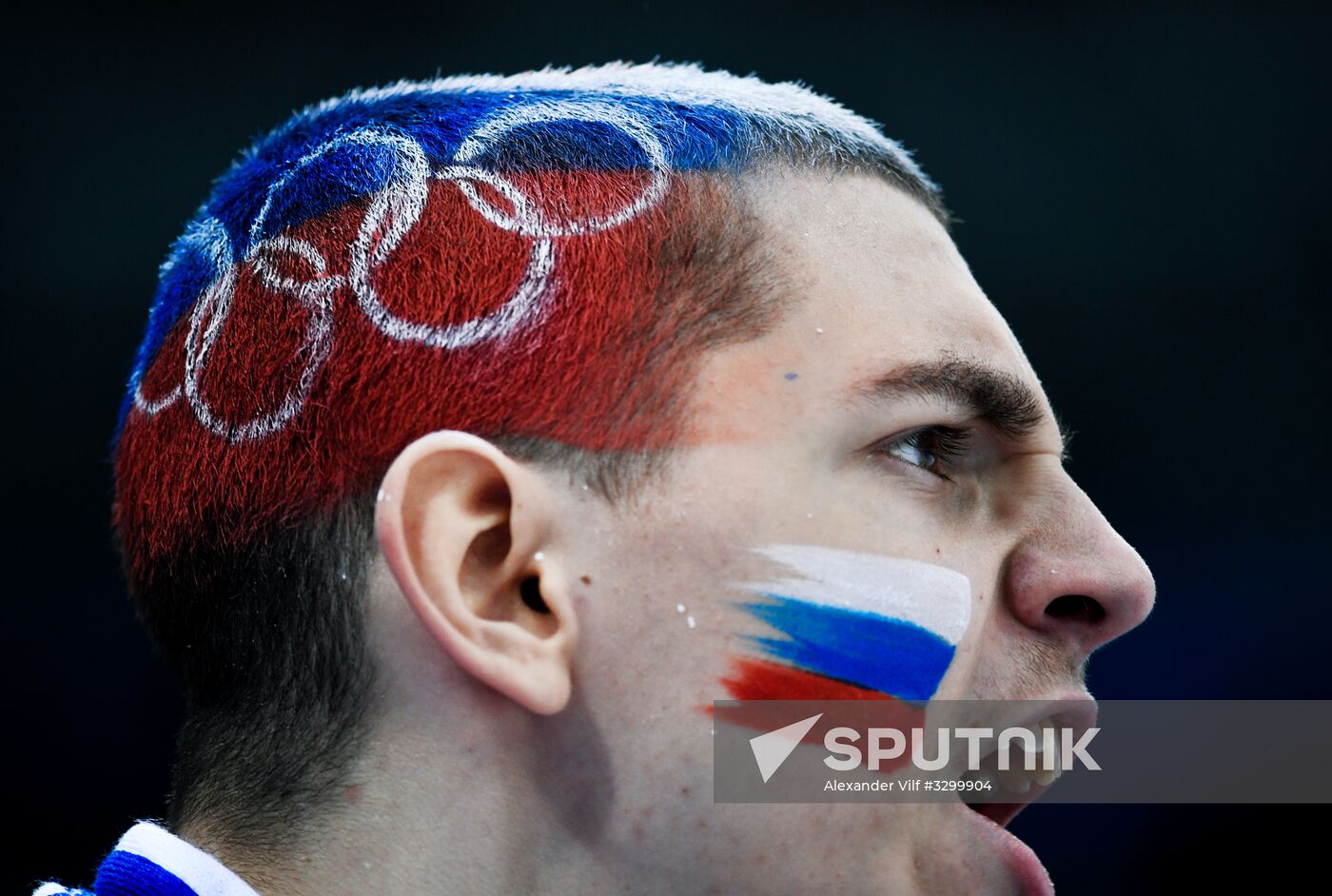 2018 Winter Olympics. Ice hockey. Men. Russia vs. Slovenia