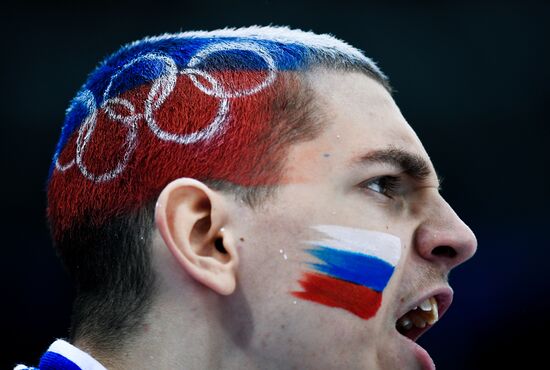 2018 Winter Olympics. Ice hockey. Men. Russia vs. Slovenia