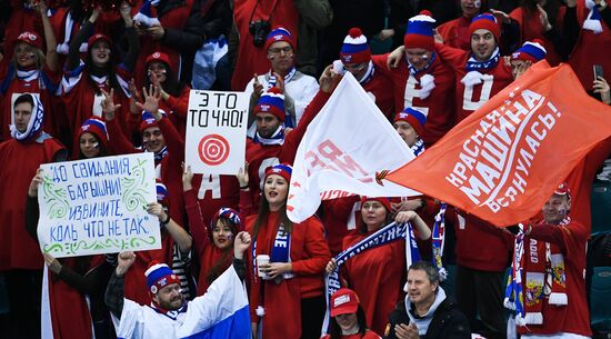 2018 Winter Olympics. Ice hockey. Men. Russia vs. Slovenia