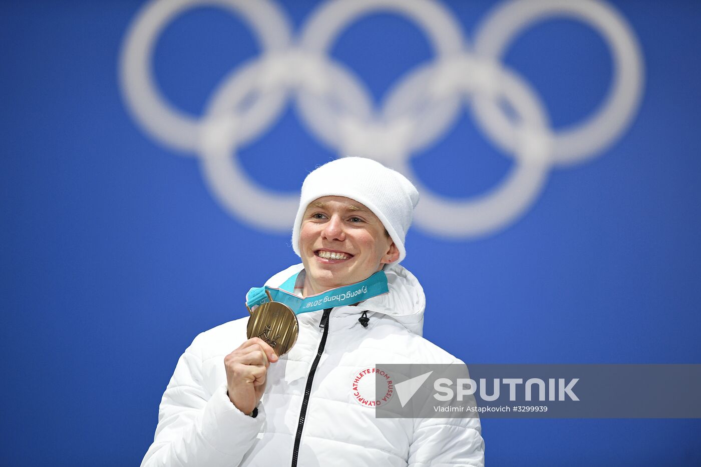 2018 Winter Olympics. Award ceremony. Day seven