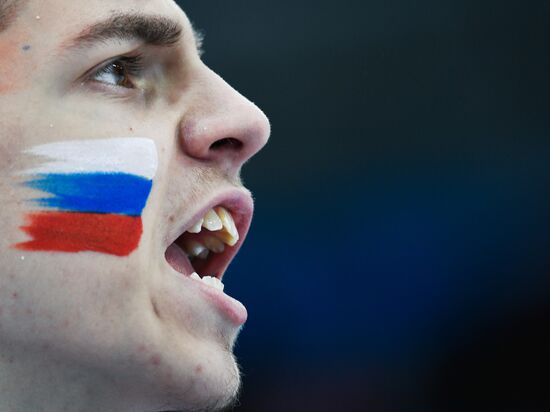 2018 Winter Olympics. Ice hockey. Men. Russia vs. Slovenia
