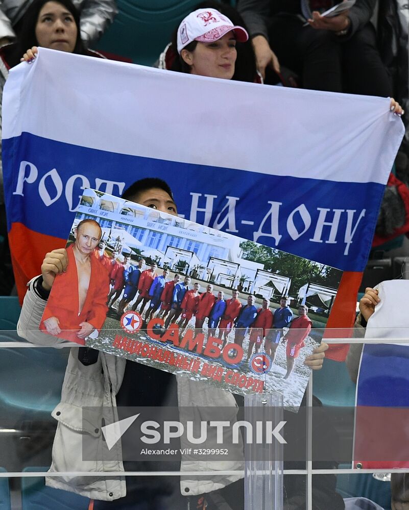 2018 Winter Olympics. Ice hockey. Men. Russia vs. Slovenia