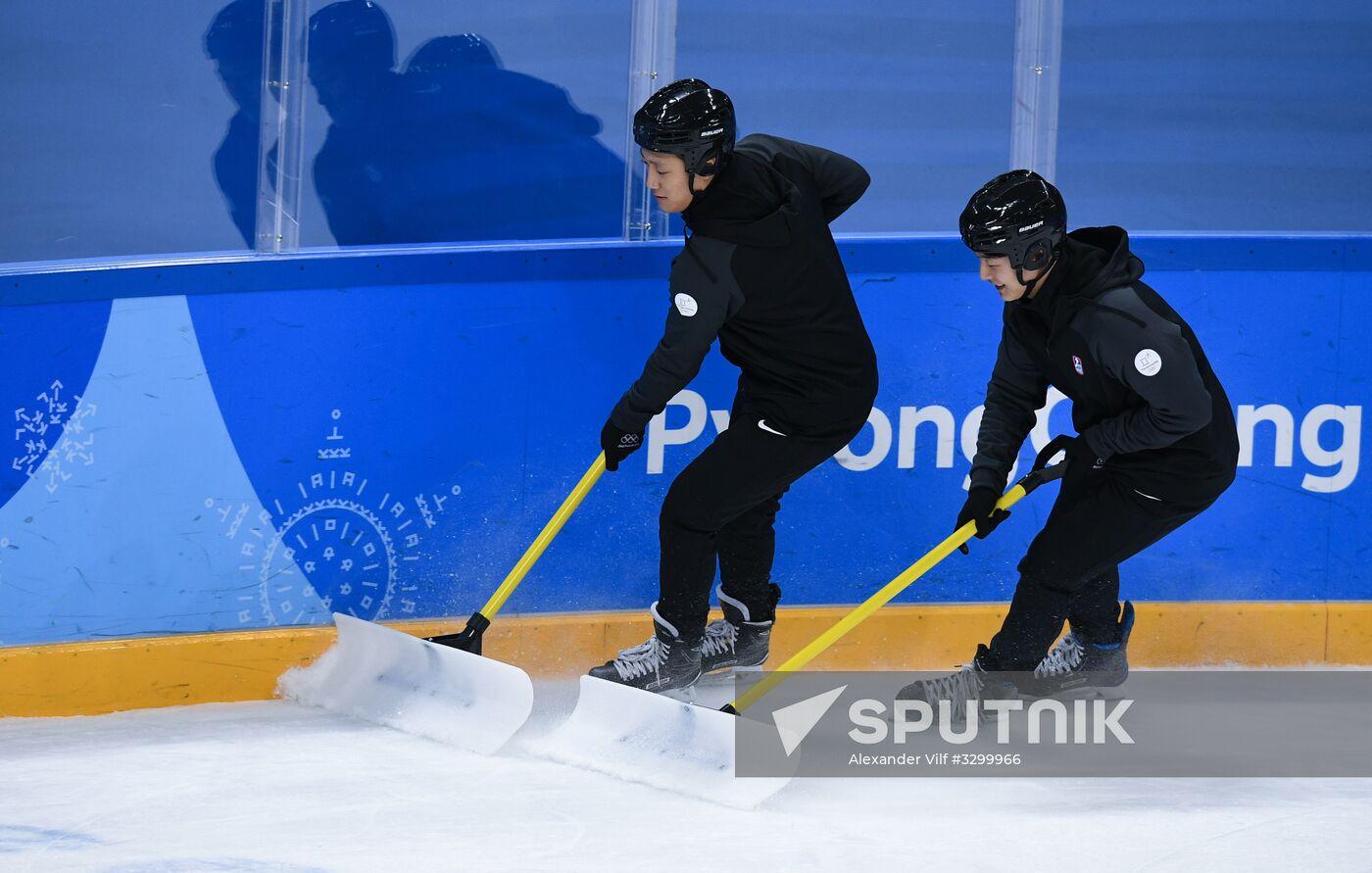 2018 Winter Olympics. Ice hockey. Men. Russia vs. Slovenia