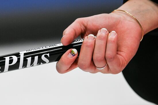 2018 Winter Olympics. Curling. Women. Day three