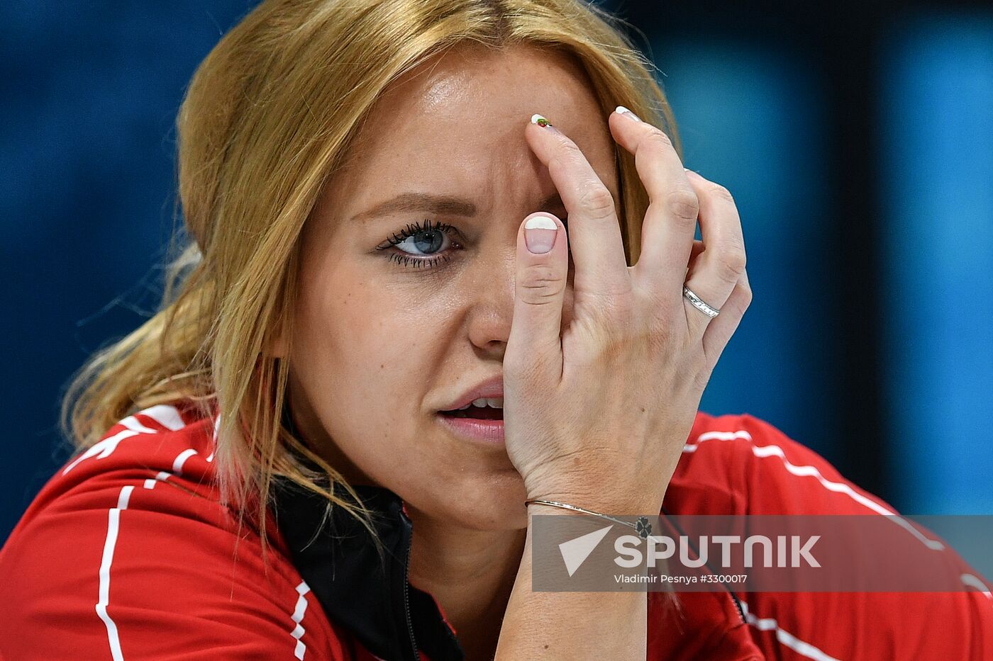 2018 Winter Olympics. Curling. Women. Day three