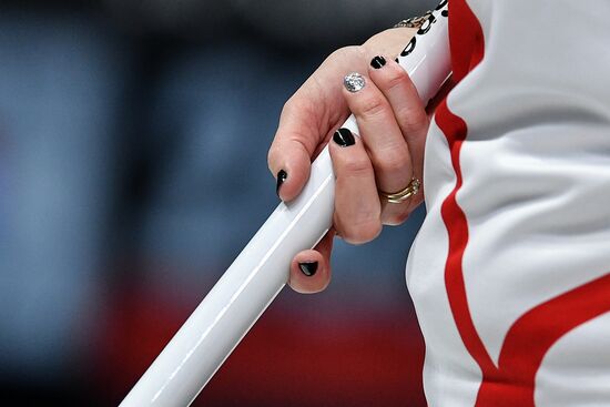 2018 Winter Olympics. Curling. Women. Day three