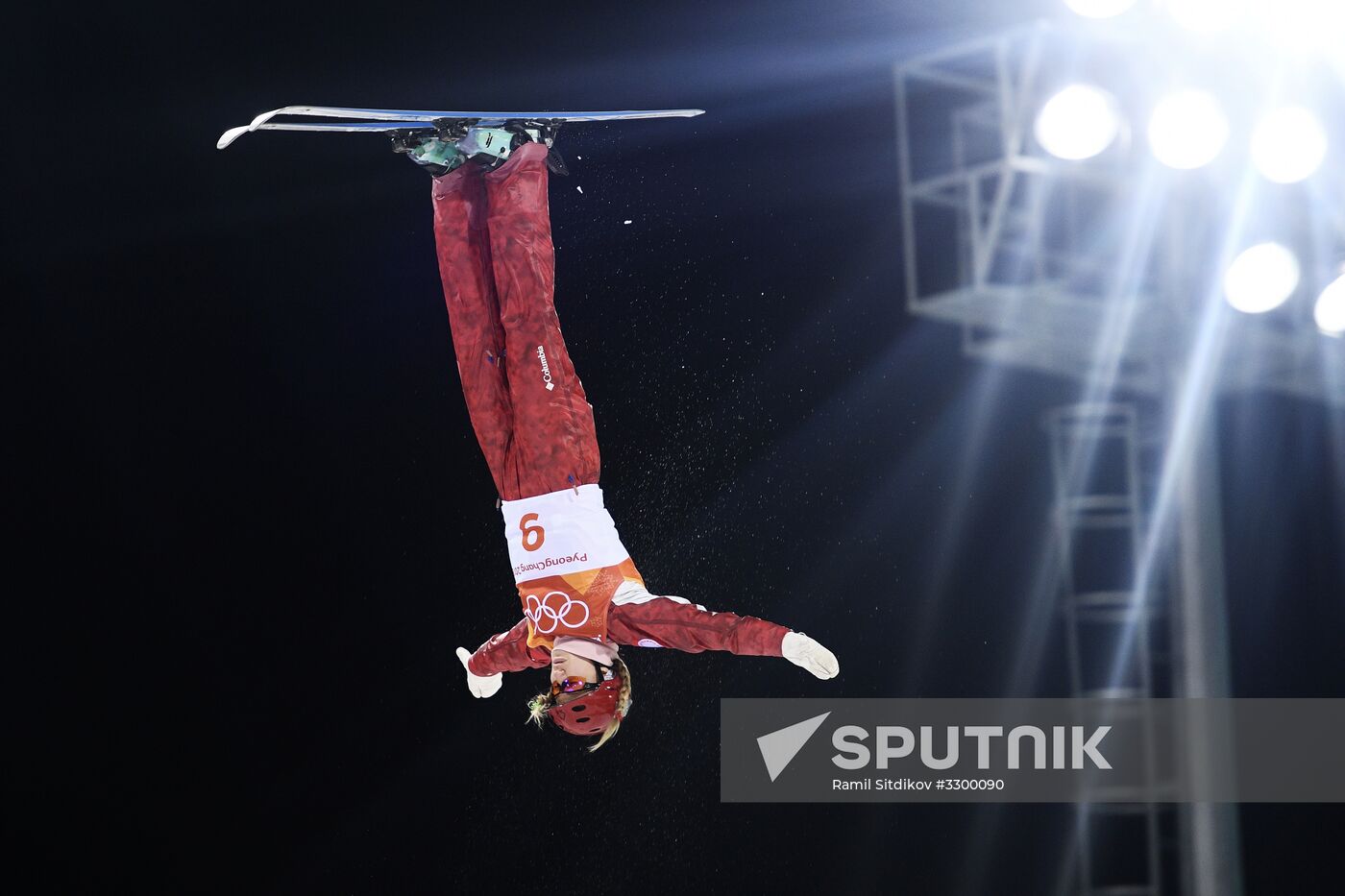 2018 Winter Olympics. Freestyle skiing. Women. Aerials. Finals