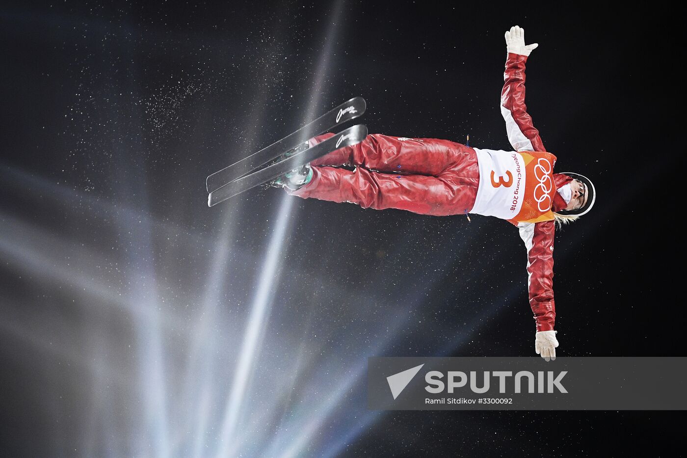 2018 Winter Olympics. Freestyle skiing. Women. Aerials. Finals