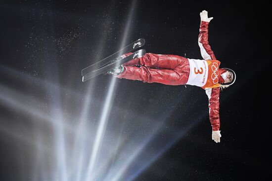 2018 Winter Olympics. Freestyle skiing. Women. Aerials. Finals