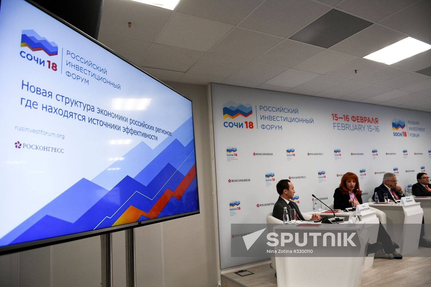 Russian Investment Forum in Sochi. Day two