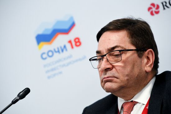 Russian Investment Forum in Sochi. Day two