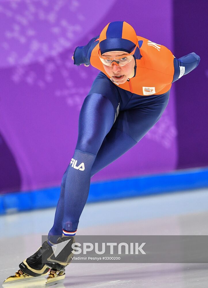 2018 Winter Olympics. Speed skating. Women. 5000m