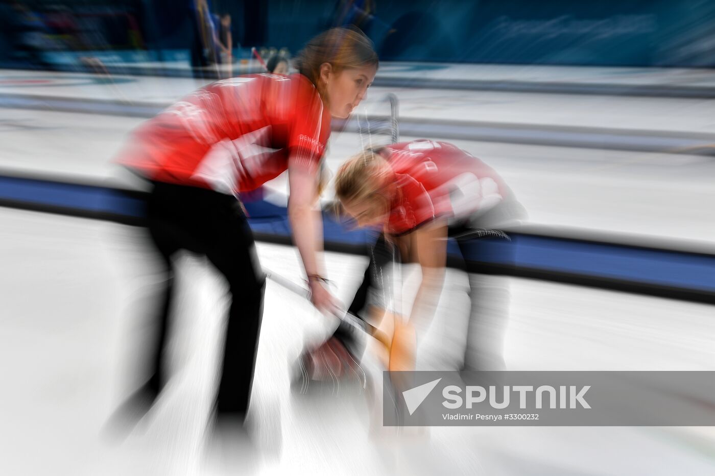 2018 Winter Olympics. Curling. Women. Day three